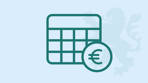 Diplom-Finanzwirt (m/w/d) Illustration Taschenrechner